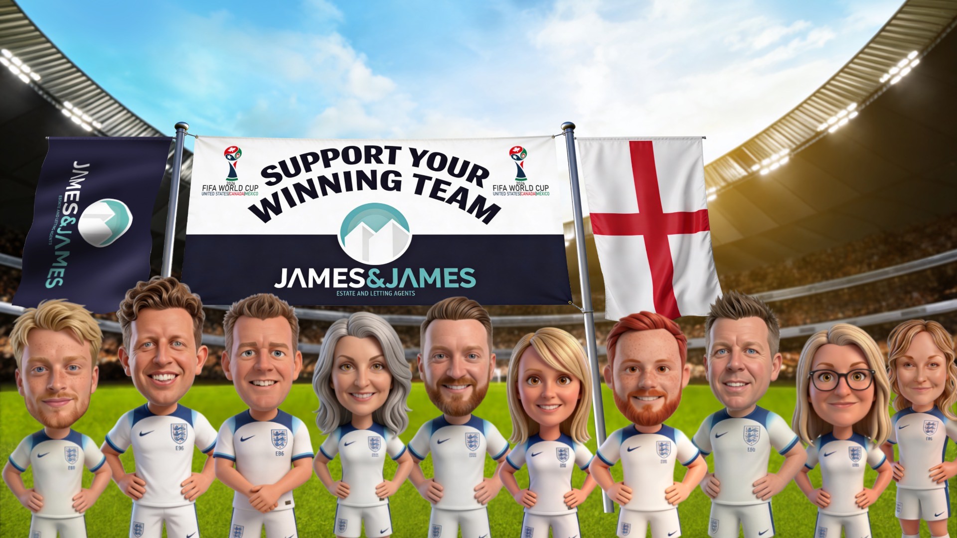 With James & James everyone